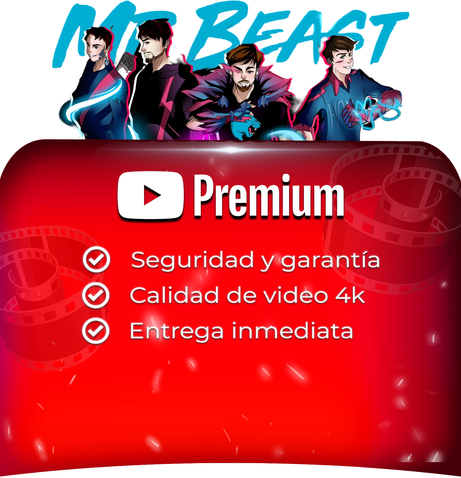 YOUTUBE 1M PREMIUM 